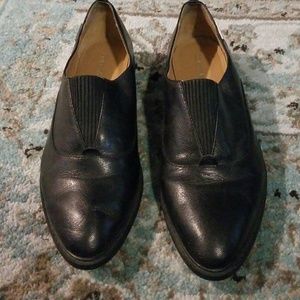 Leather oxfords